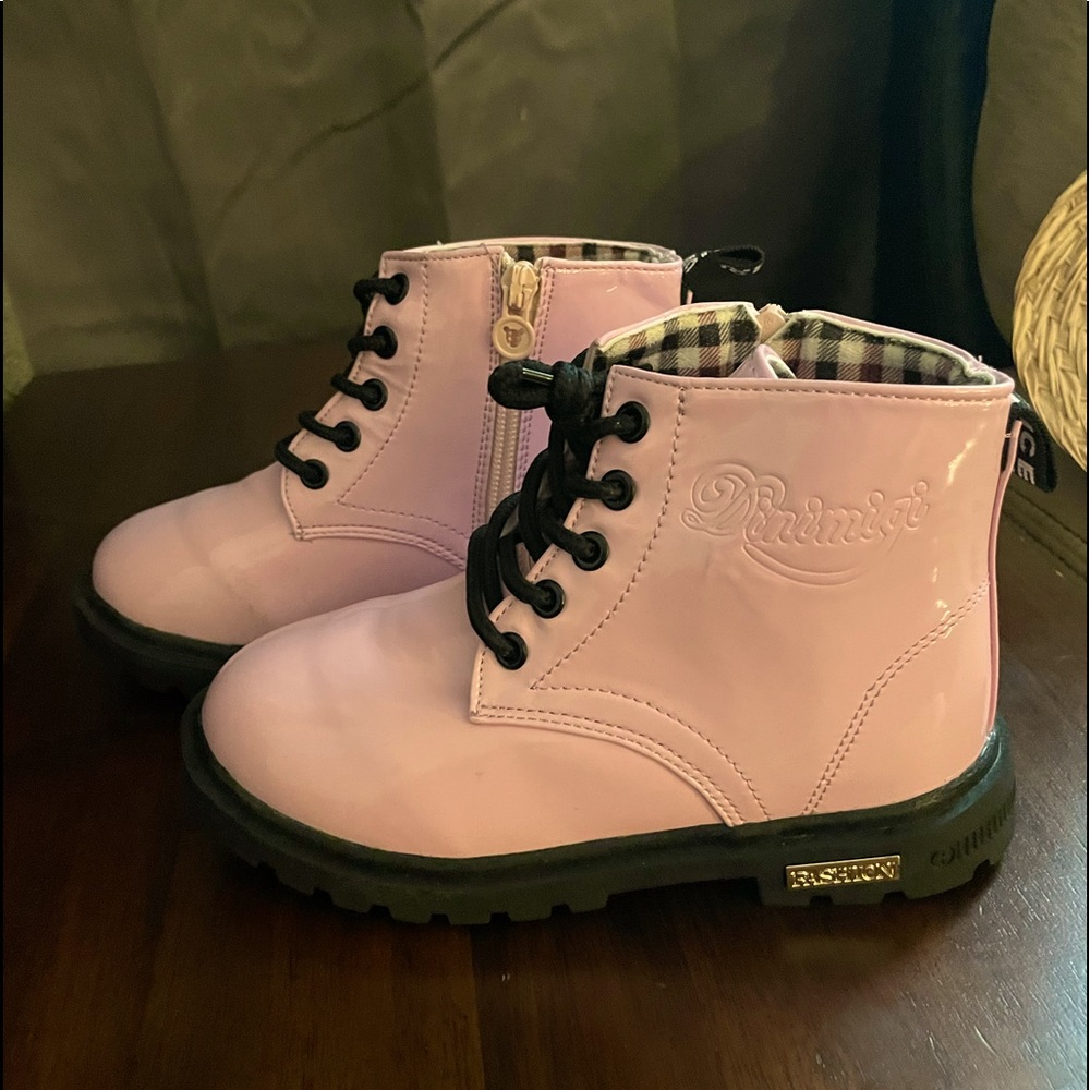Chiximaxu Fashion Girls Boys PU Waterproof Child Ankle Boots